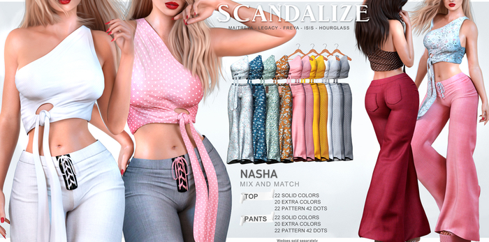 SCANDALIZE. Nasha. FATPACK