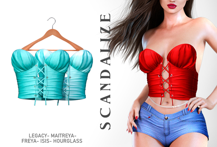 SCANDALIZE. Arien TOP. Aqua