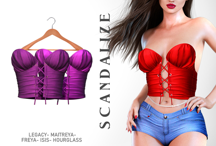 SCANDALIZE. Arien TOP. Lila