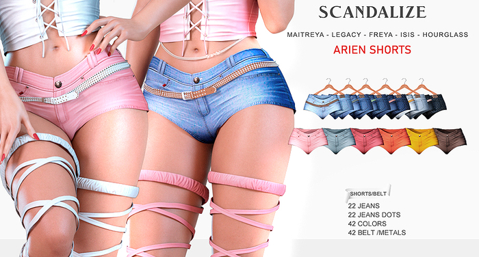 SCANDALIZE. Arien SHORT. FATPACK