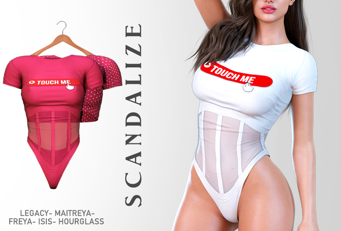 SCANDALIZE. Shaysel TOP/BODY. Sia