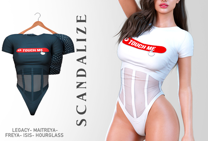 SCANDALIZE. Shaysel TOP/BODY. Marine