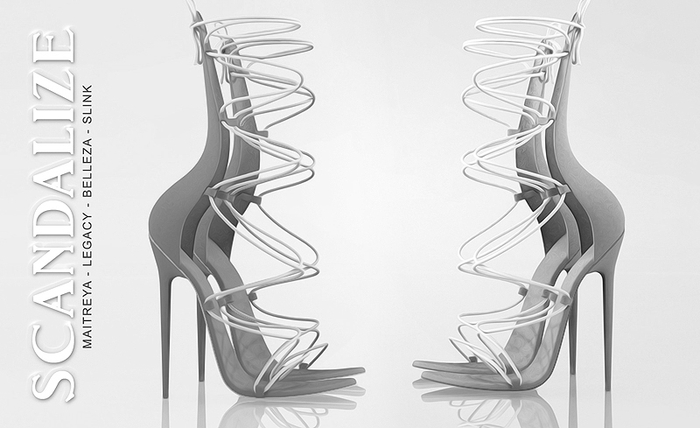 SCANDALIZE. Ibiza HEELS. DEMO