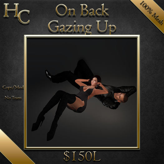 HC Poses - On Back Gazing Up