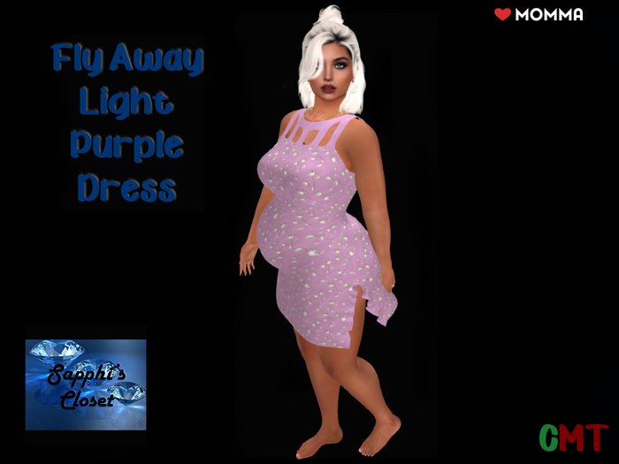Fly Away Dress Violet