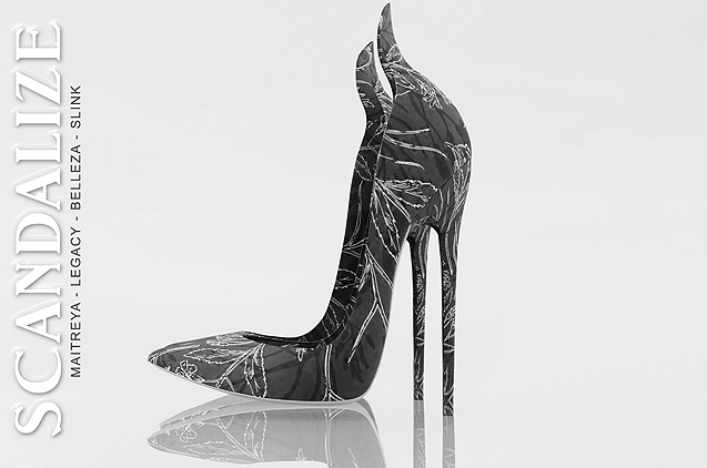 SCANDALIZE. Blessiha HEELS. DEMO