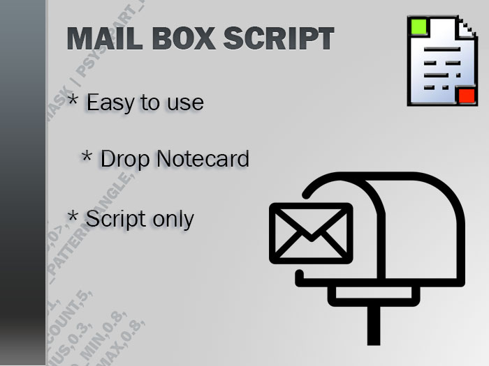 Mail Box Script