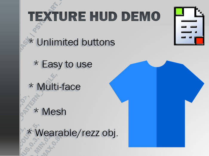 Texture HUD DEMO