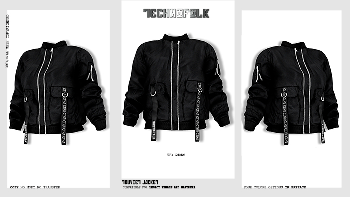 (GIFT!)TECHNOFOLK _Truviet  Jacket.