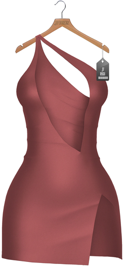 JF Design - Yasmin Dress/Panty - Wine