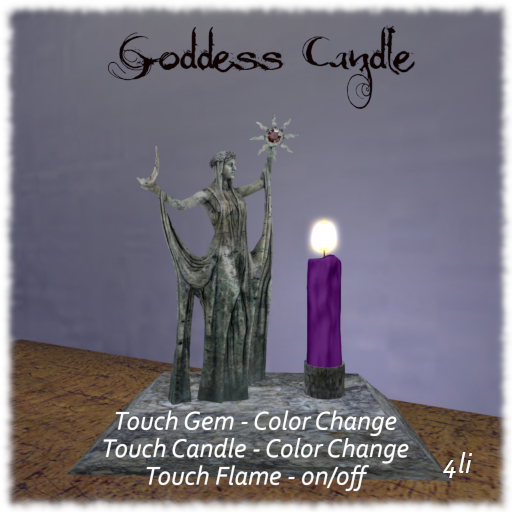 {SHY} Goddess Candle (boxed)