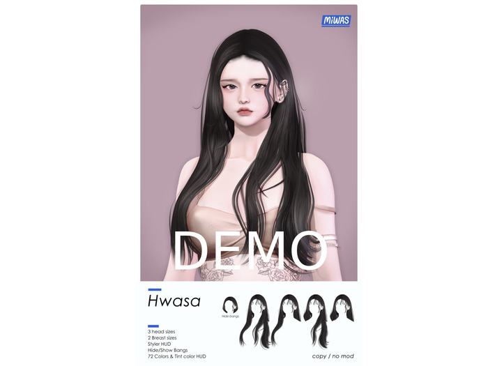 MIWAS - Hair #Hwasa 'FATPACK' DEMO