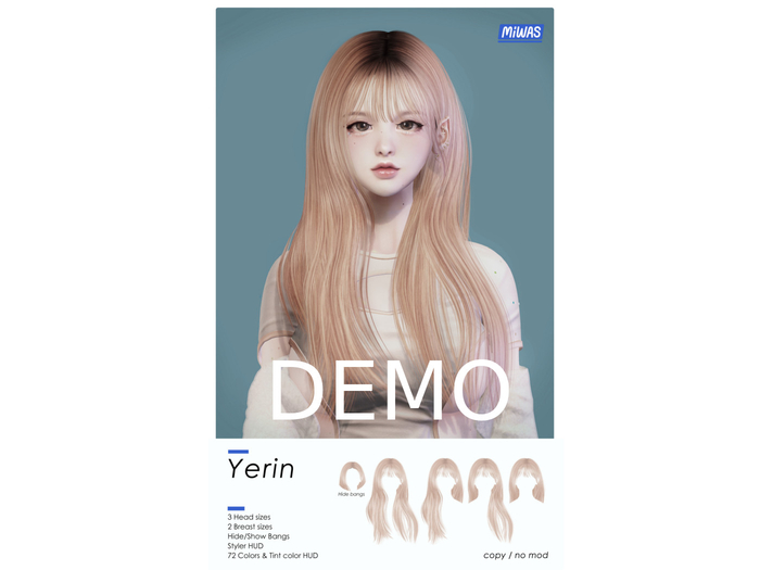 MIWAS - Hair #Yerin 'FATPACK' DEMO