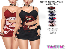 Tastic-Rylie Rock Dress with Hud