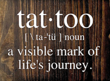 Wall Decor - Tattoo Journey