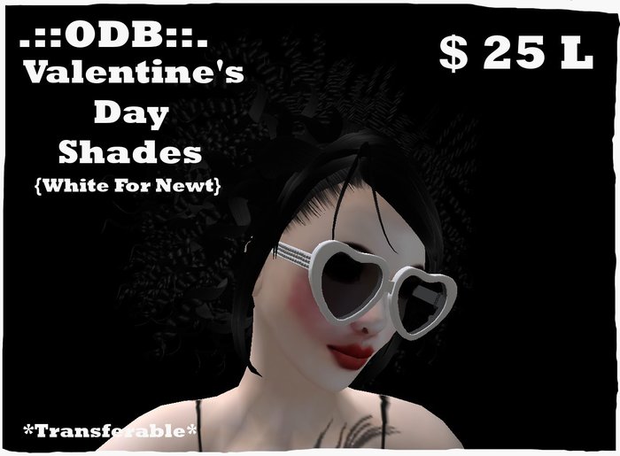 .::ODB::.  Valentines Day Shades White