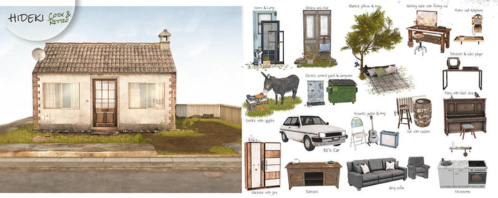 HIDEKI - Electric control panel & dumpster