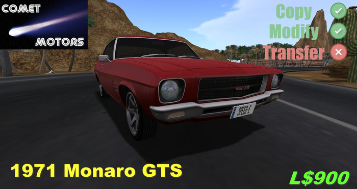 1971 Monaro GTS Tribute