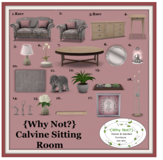 1.{Why Not} Calvine Sofa RARE