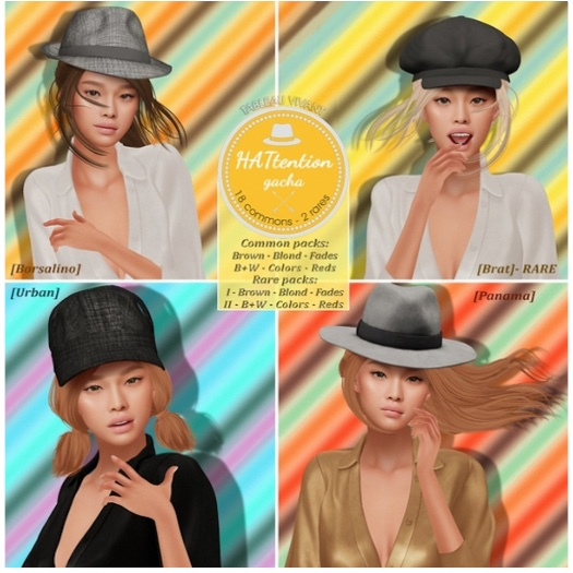 Tableau Vivant \\ HATtention - Urban - Fades