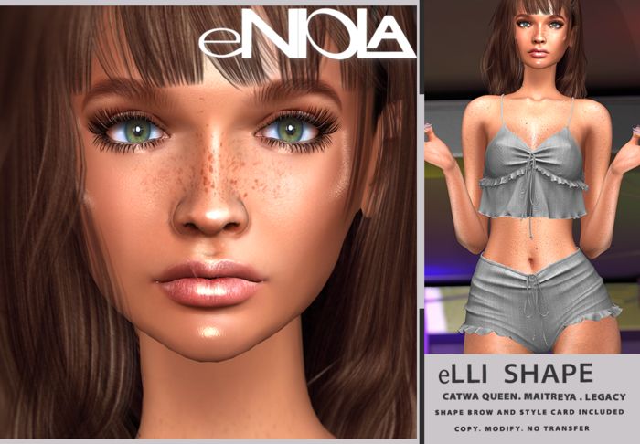 eNIOLA - eLLI Shape  - CATWA HDPRO Queen Head