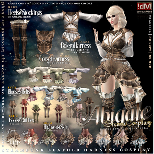 !dM Abigale **ROSE** Boots (BOX #5C LARA)