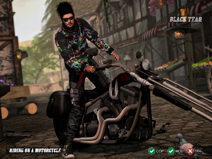 /BT/ Riding on a motorcycle MP (BOXED)