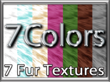 Zoy Texture [ Fur ] Seamless - 7 Colors