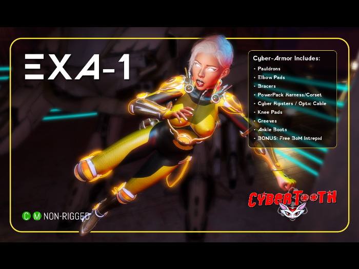 CyberTooth EXA-1: HELENA-GOLD