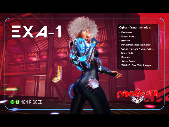 CyberTooth EXA-1: CARBON-BLACK