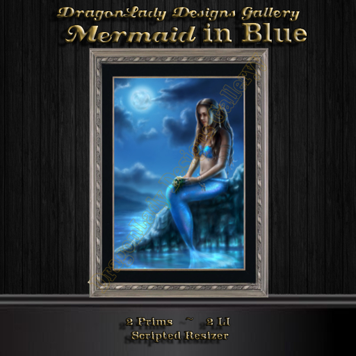 Mermaid in Blue