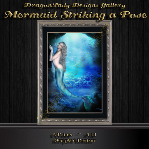 Mermaid Striking a Pose