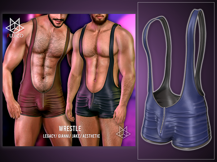 [Fujico] Wrestle Blue/Black