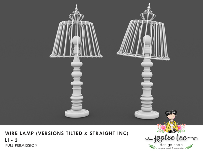 Joolee Tee Builders - Wire Lamp 