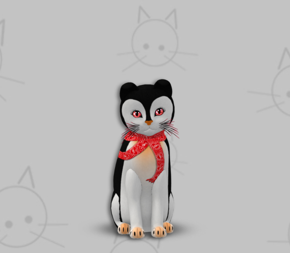 KittyCatS Box - LOVE pEngUinS! - Red Snapper Girl