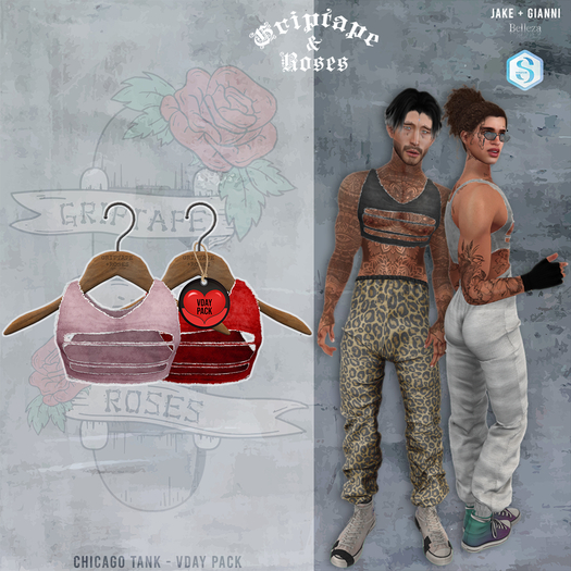 G+R Chicago Tank - VDAY PACK