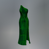 Shamrock Sequin Fronds Slink Dress