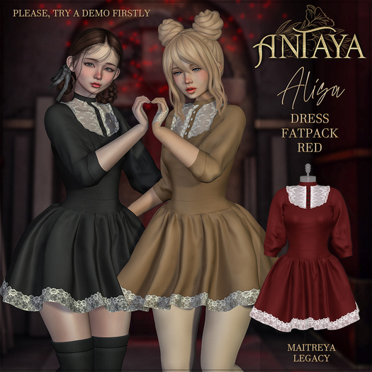 :: ANTAYA :: Dress "Alisa" Red (wear)