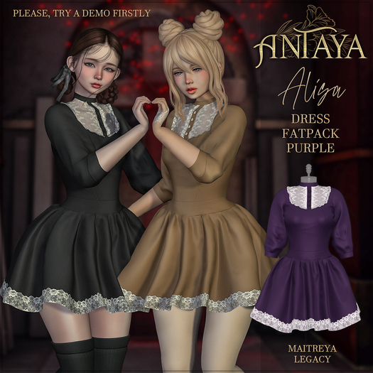 :: ANTAYA :: Dress "Alisa" Purple (wear)