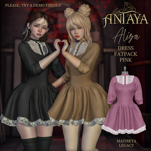 :: ANTAYA :: Dress "Alisa" Pink (wear)
