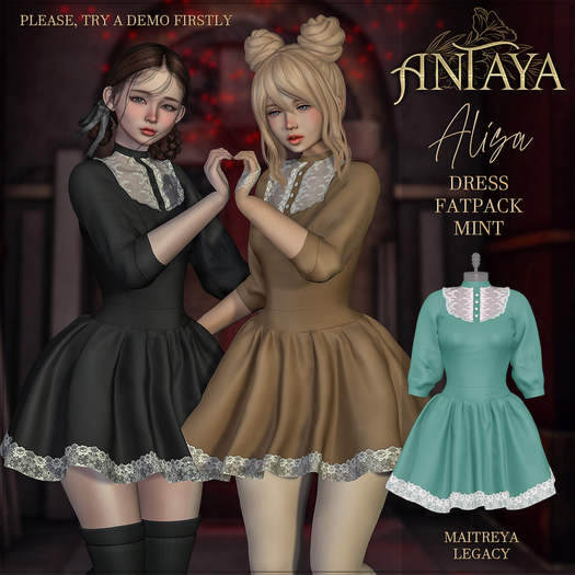 :: ANTAYA :: Dress "Alisa" Mint (wear)