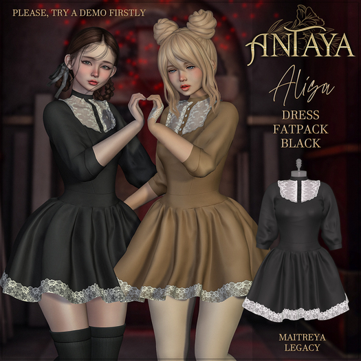 :: ANTAYA :: Dress "Alisa" Black (wear)