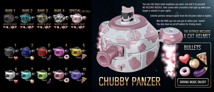 ~MR~Chubby panzer~#RARE3