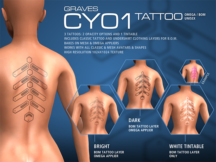 GRAVES Cy01 Tattoo