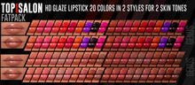 TOP1SALON - HD GLAZE LIPSTICK (Genus) FATPACK