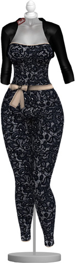 [GIULIADESIGN] -DEBORA-Jumpsuit BLACK