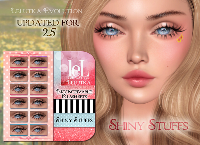 ~Shiny Stuffs~ Lelutka Evolution Inconceivable Lashes 