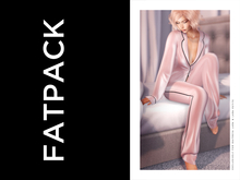 erratic / heather - satin pjs / FATPACK (maitreya,lara petite)