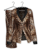 erratic / heather - satin pjs / leopard (maitreya,lara petite)