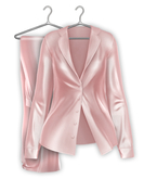 erratic / heather - satin pjs / pink (maitreya,lara petite)